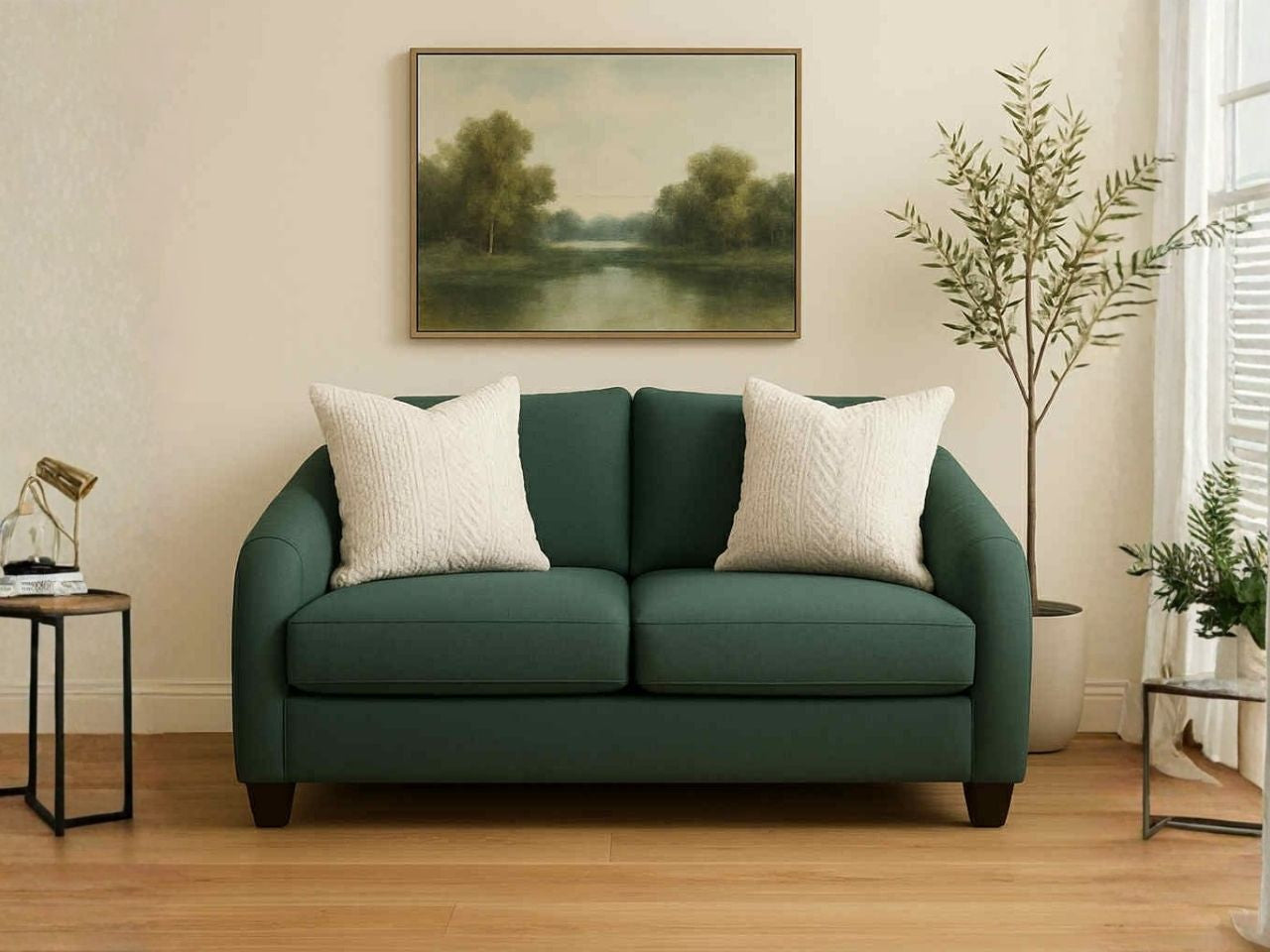Lila Upholstered Deep Seat Loveseat view 6
