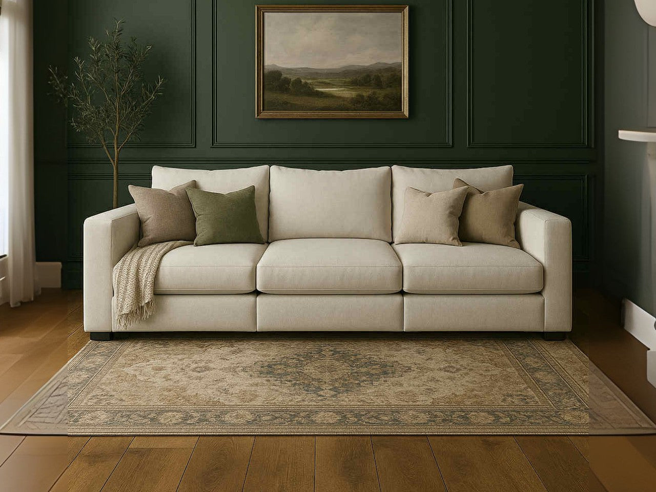 Custom 3-pc Cloud Modular Sofa