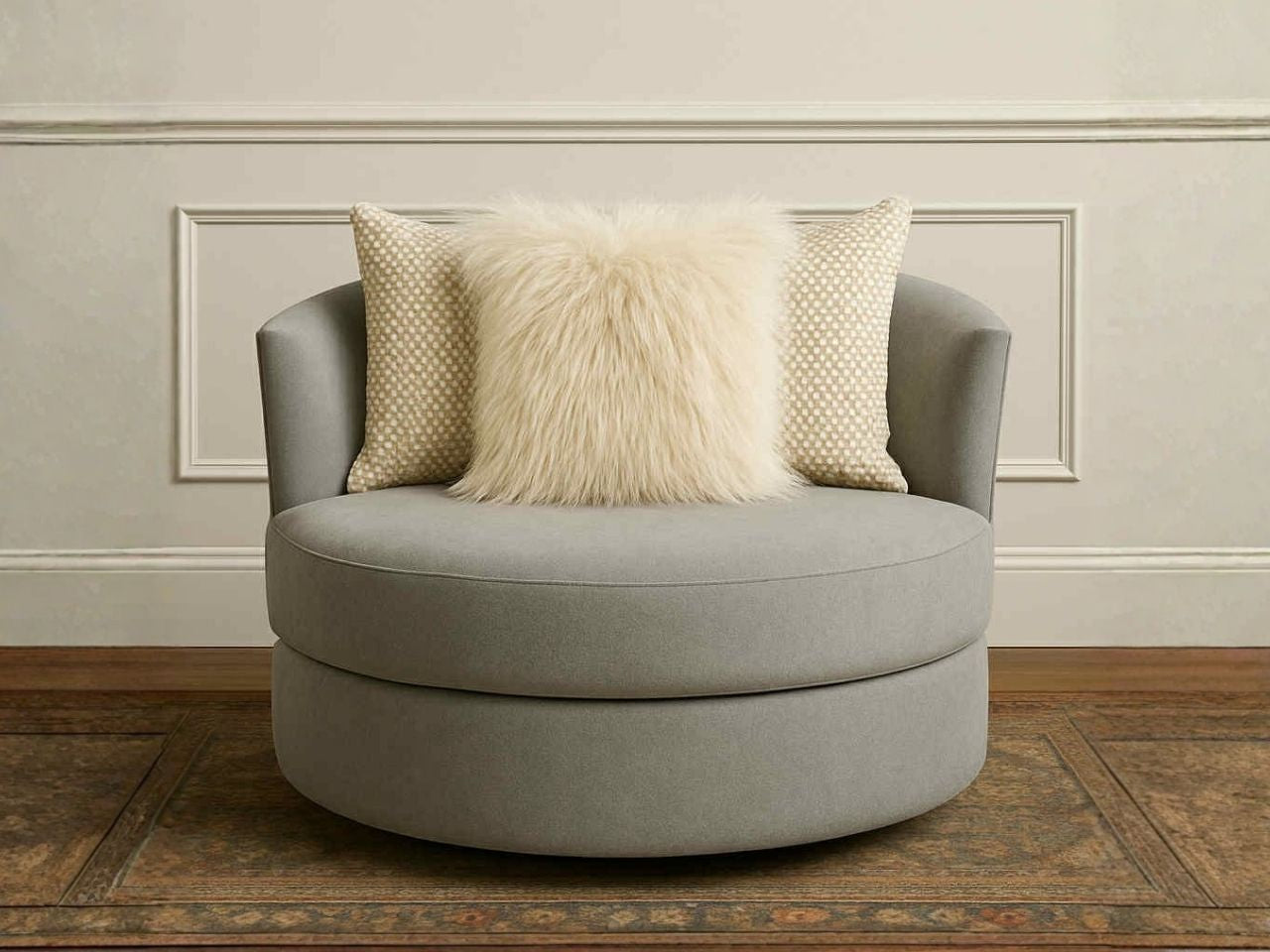 44" Lennox Mini Cuddle Nest Chair view 3