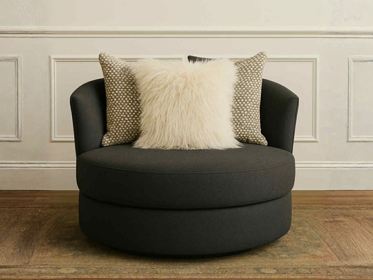 44" Lennox Mini Cuddle Nest Chair view 4