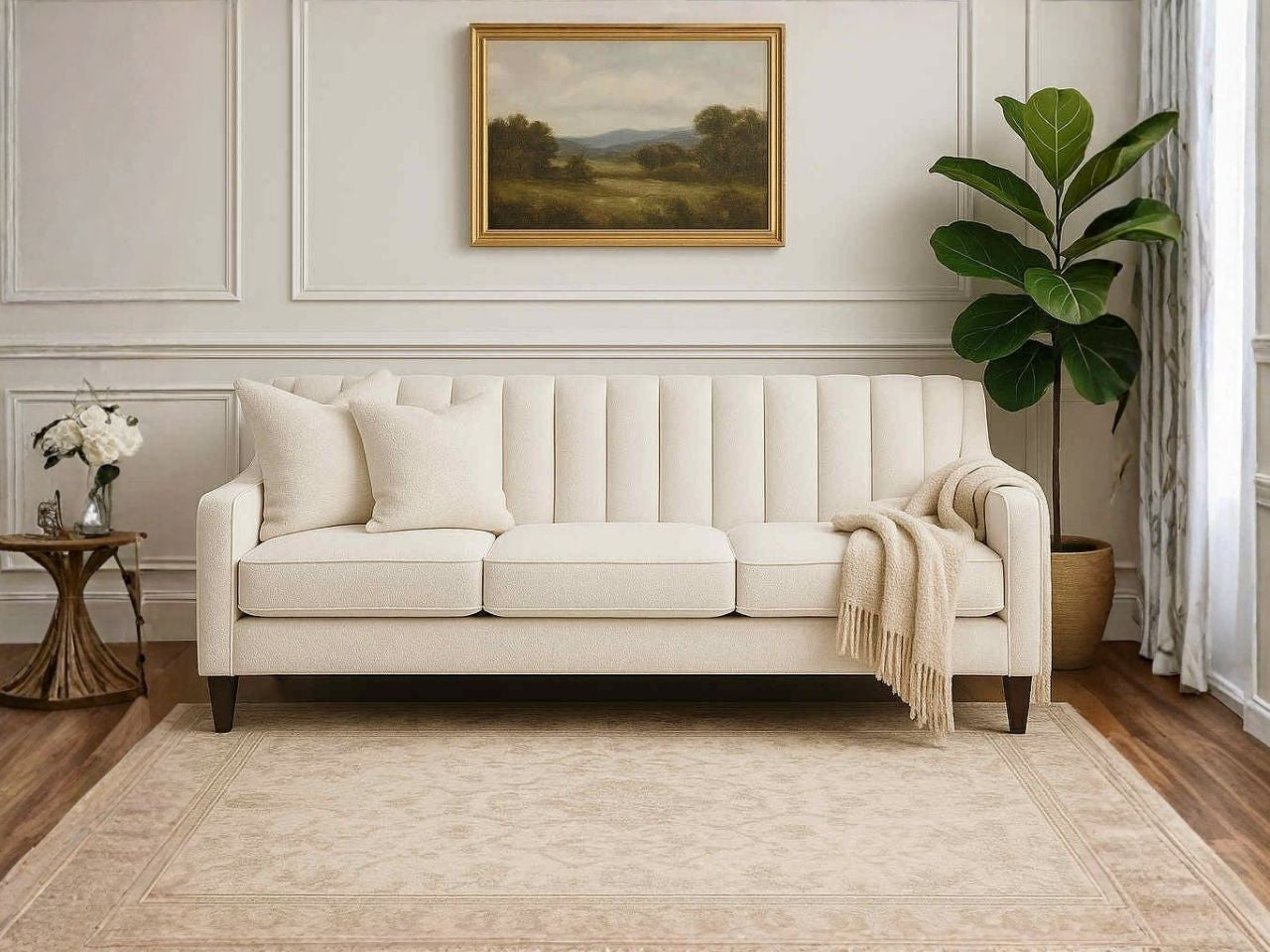 Chanel Straight Custom Sofa configuration 2