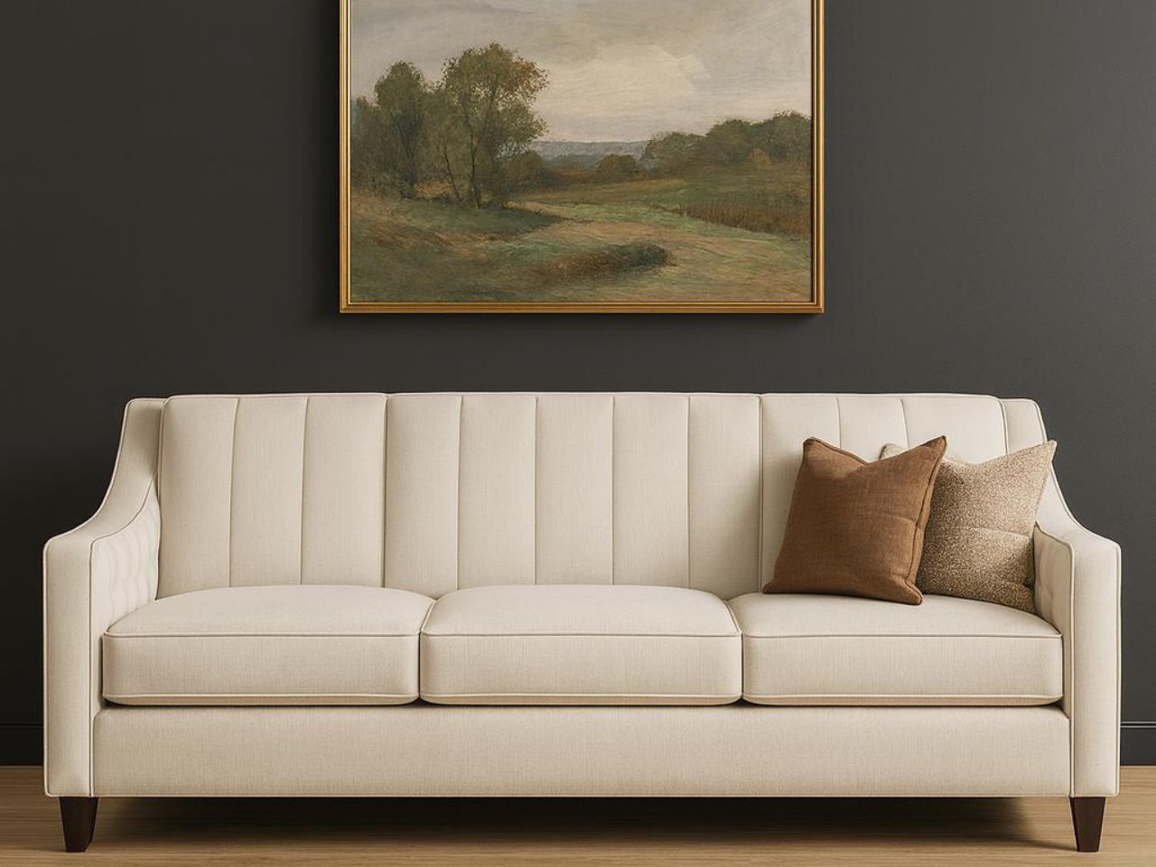 Chanel Straight Custom Sofa configuration 3