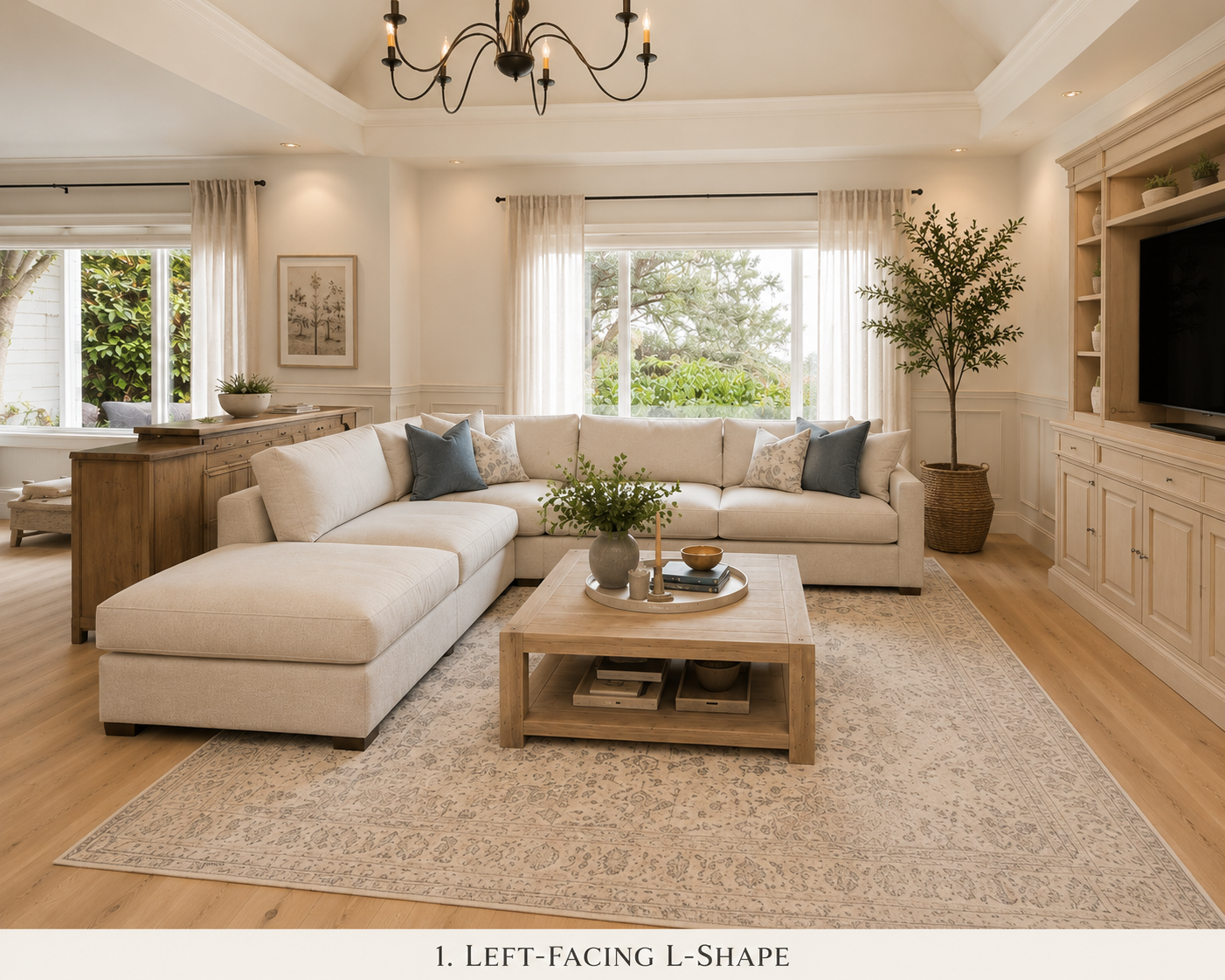 Coastal Custom Sectional view 3