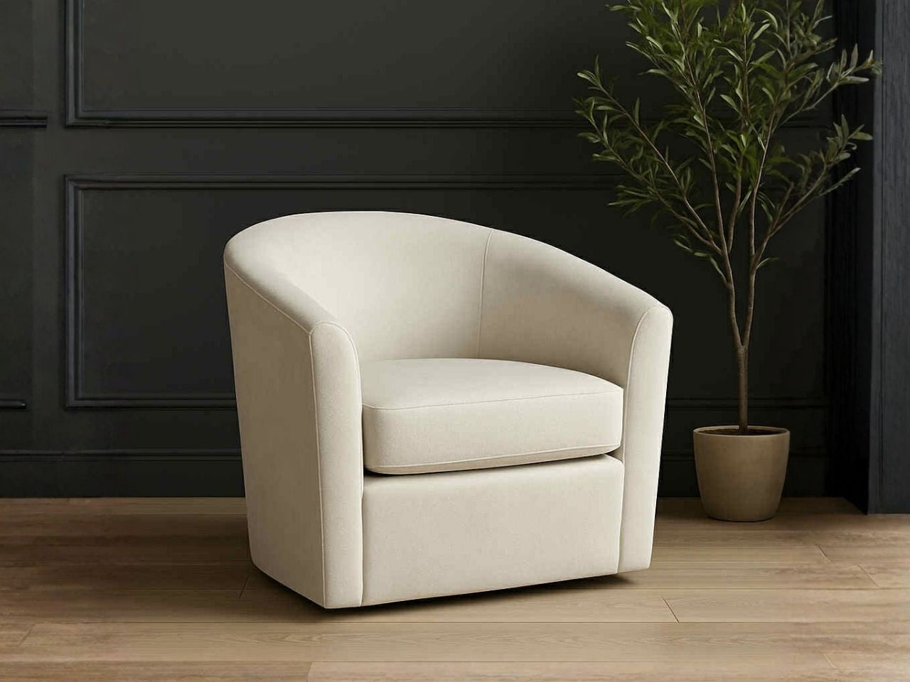 Sidney Custom Swivel Chair view 3