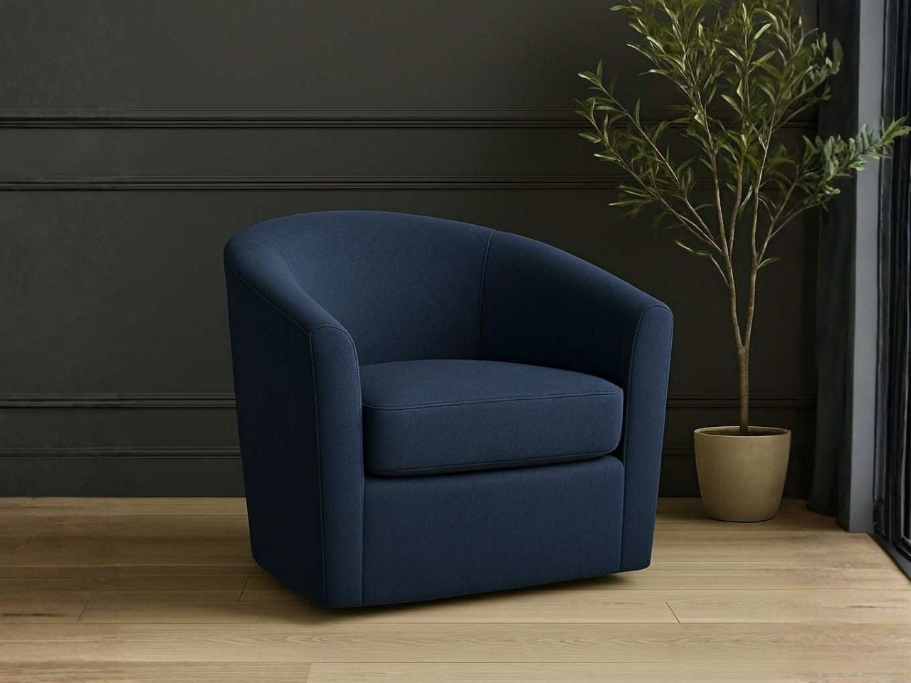 Sidney Custom Swivel Chair view 2