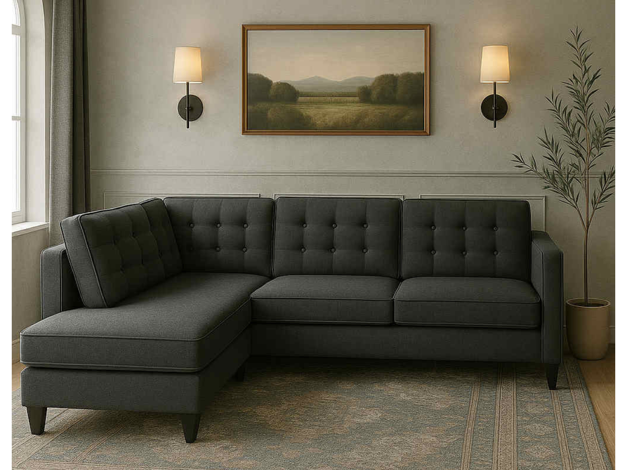 Lincoln Custom Sectional view 2