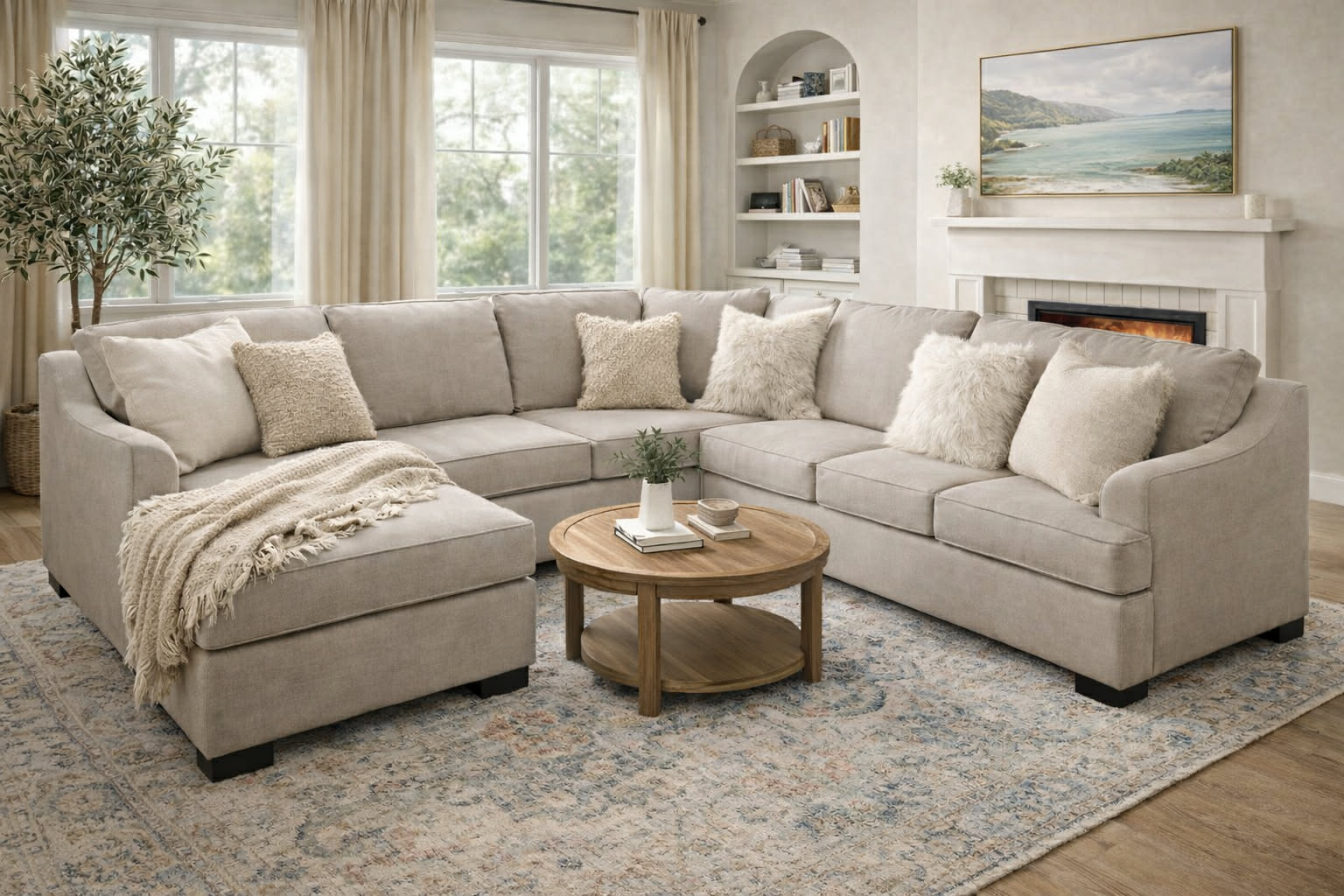 Denver Custom Sectional view 4