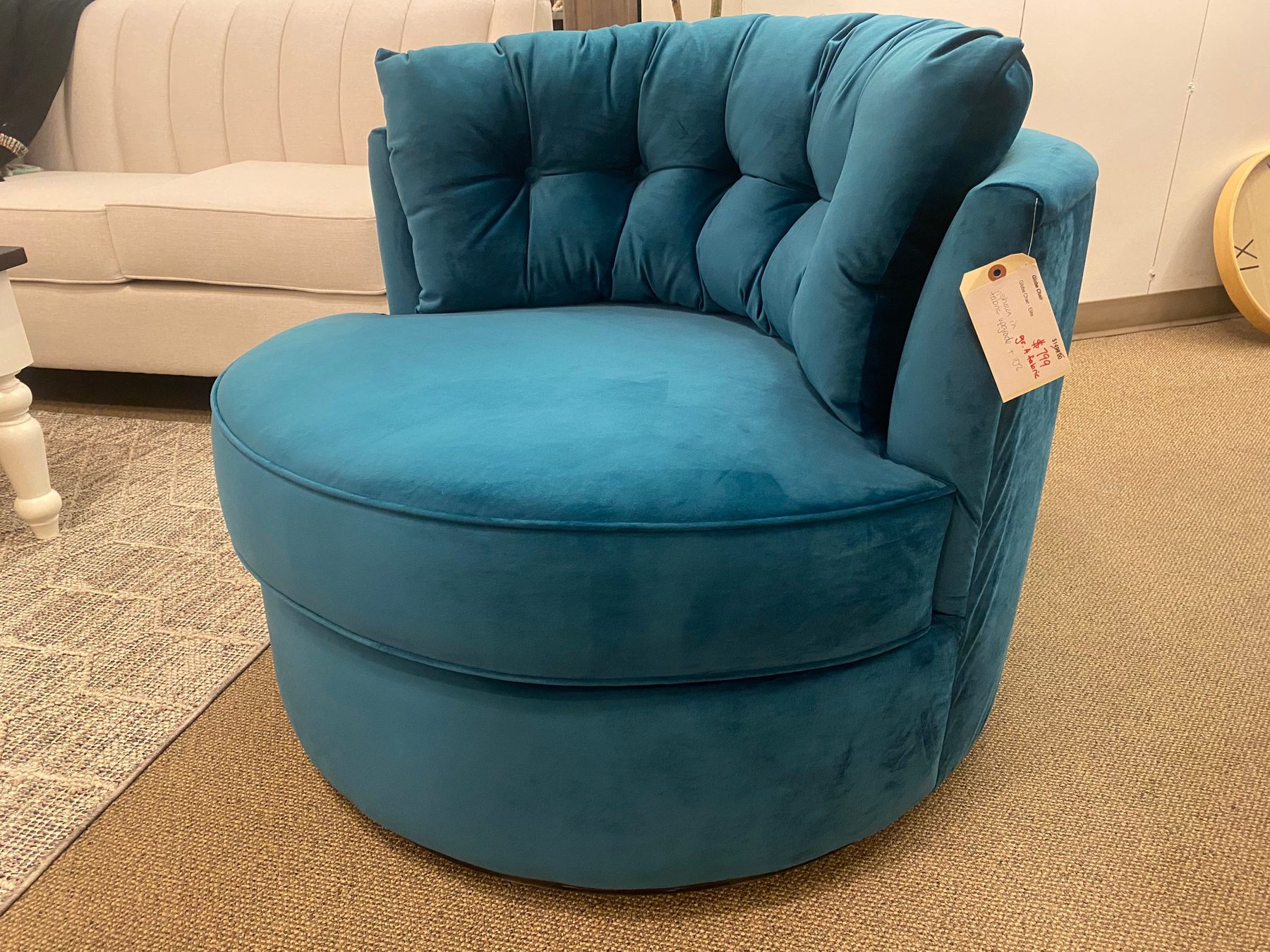 37" Globe Custom Nest Chair view 3
