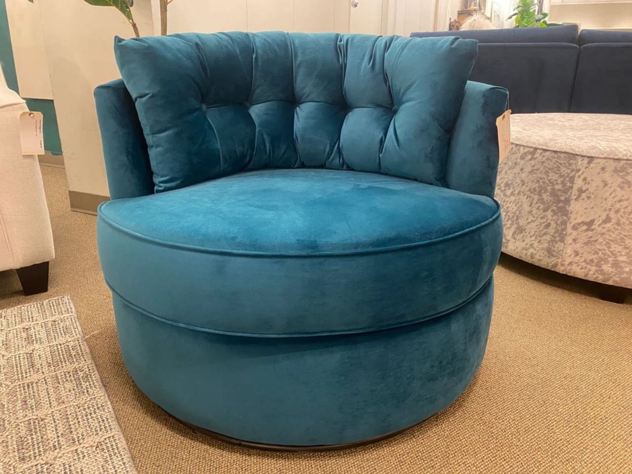 37" Globe Custom Nest Chair view 2
