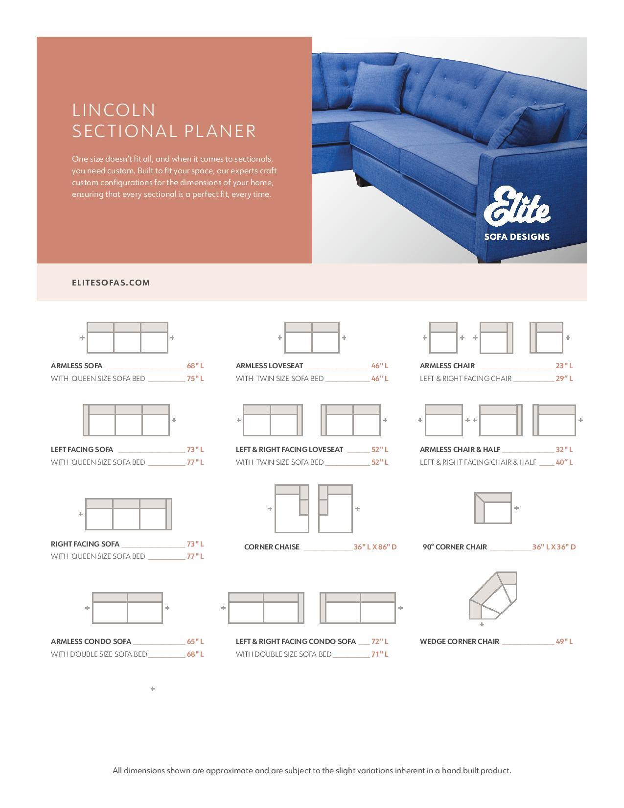 Lincoln Custom Sectional view 4