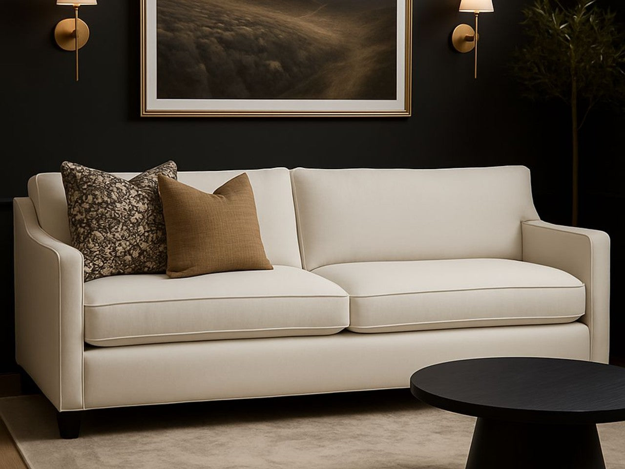 Lease Custom Sofa - Available in 200 fabrics view 3