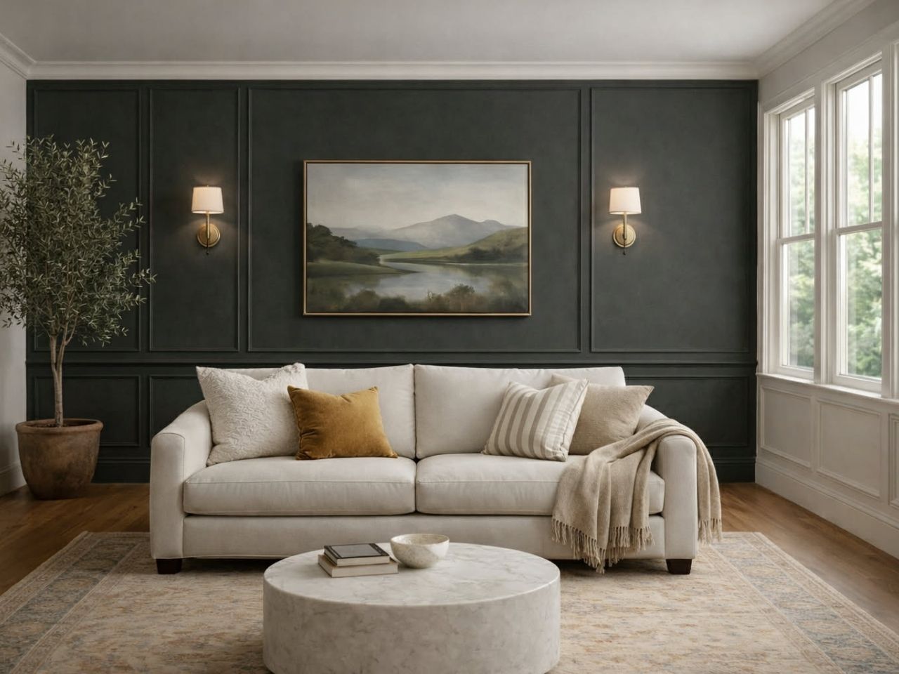 Lila Custom Sofa with Feather 90