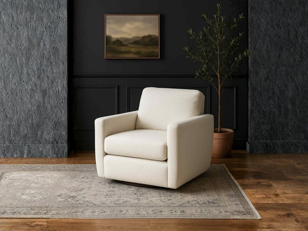 Madison Custom Swivel Chair