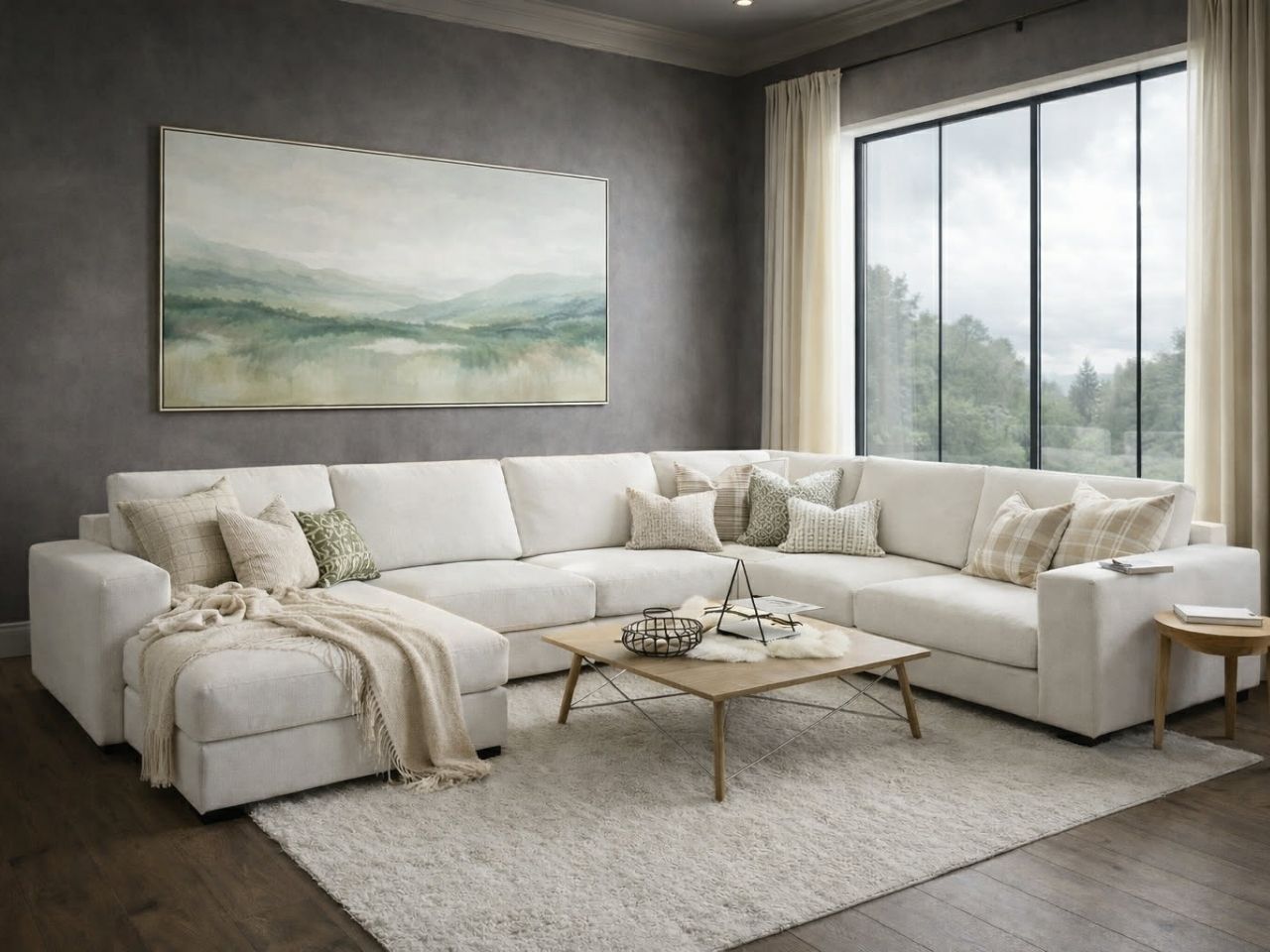 Montana Custom 4 Piece Sectional view 2