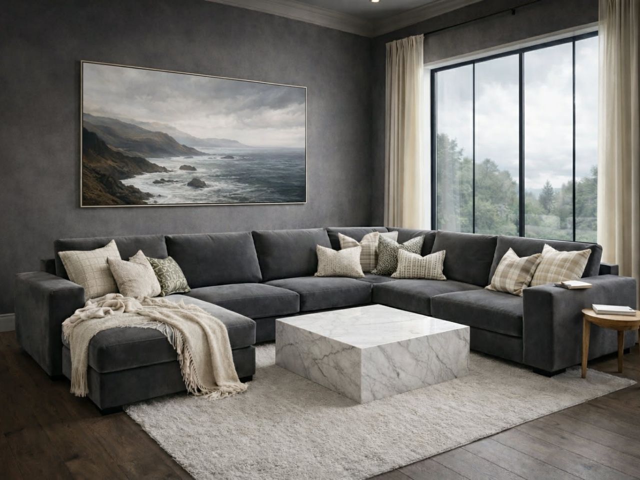Montana Custom 4 Piece Sectional view 3
