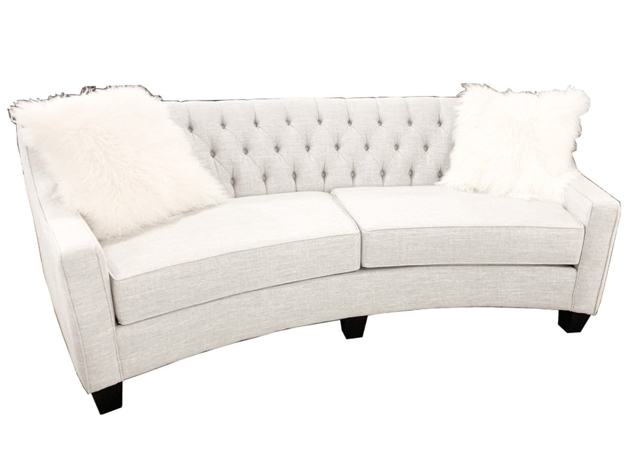 Astoria Custom Curved Sofa view 3